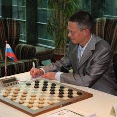 Александр Георгиев. Многократный чемпион мира по международным шашкам